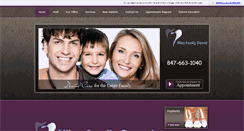 Desktop Screenshot of nilesfamilydental.com